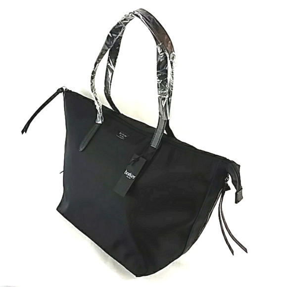 NWT BOTKIER BOND TOTE BLACK LARGE NYLON - Picture 5 of 7